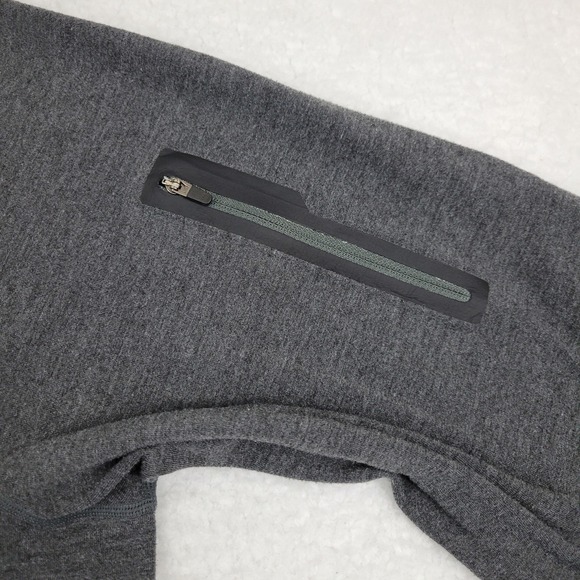 Merrell Pullover Mens Large Gray Quarter Zip Opti-Wick UPF 20+ Outdoor Hiking - Picture 8 of 9